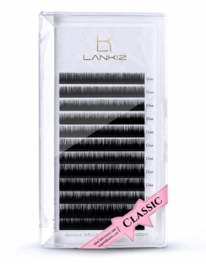 Classic Eyelash Extensions C Curl/CC Curl/D Curl/ DD Curl, Mix Length/Only Length - Lankiz Official Store 424